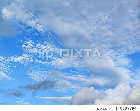 sunny day with blue sky with white clouds sunny day with blue sky with white clouds 140695894
