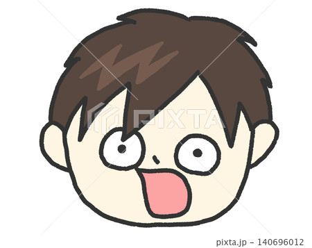 驚く男の子の表情 140696012