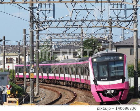京成松戸線 80000形 80046編成 京成松戸線 80000形 80046編成 140696230
