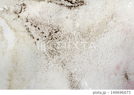Vintage and old looking coffee cup stain background  with a tea retro texture grunge paper for drawing. ancient book page. 140696873