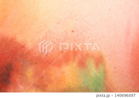 Vibrant multicolour watercolour paint background with blended colours Vibrant multicolour watercolour paint background with blended colours 140696897