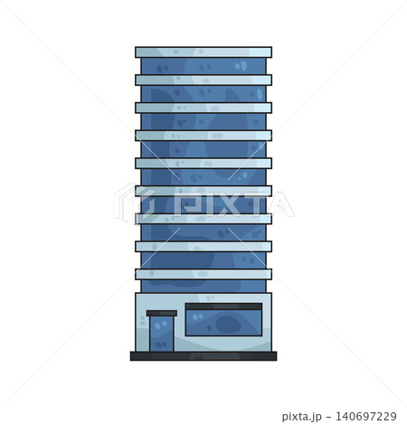 Illustration of Office Tower Illustration of Office Tower 140697229