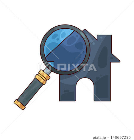 Illustration of Home Search Illustration of Home Search 140697250