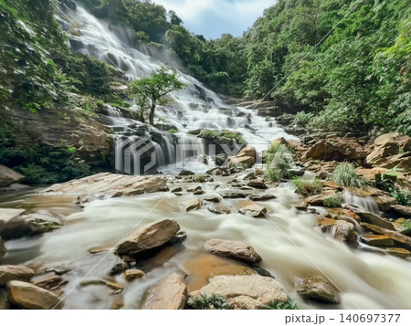 Mae Ya Waterfall in Chiang Mai Mae Ya Waterfall in Chiang Mai 140697377