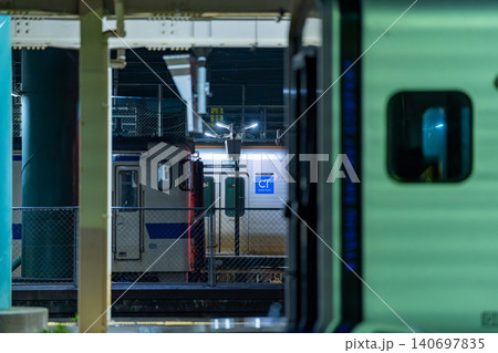 深夜の南宮崎駅 深夜の南宮崎駅 140697835