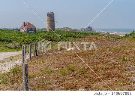 Domburg at the dutch north sea coast Domburg at the dutch north sea coast 140697892