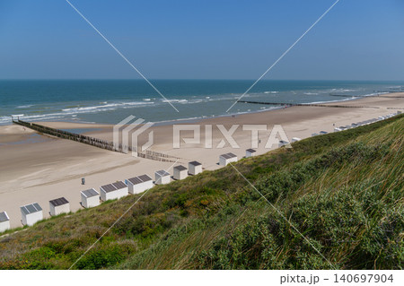 Domburg at the dutch north sea coast 140697904