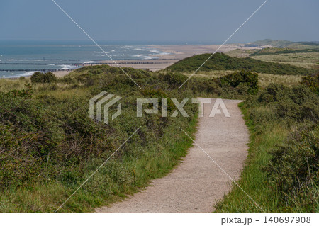 Domburg at the dutch north sea coast Domburg at the dutch north sea coast 140697908