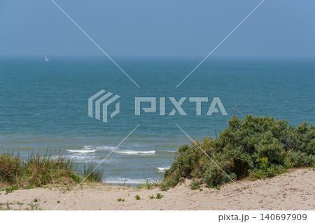 Domburg at the dutch north sea coast Domburg at the dutch north sea coast 140697909
