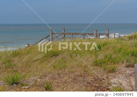 Domburg at the dutch north sea coast 140697945