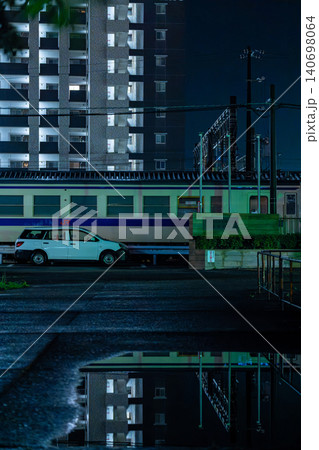 夜の南宮崎駅 夜の南宮崎駅 140698064