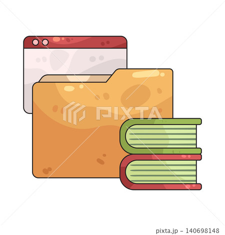 Illustration of Study Material Illustration of Study Material 140698148