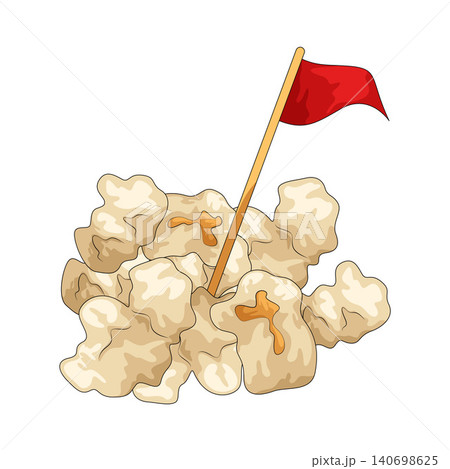 Illustration of Popcorn Illustration of Popcorn 140698625