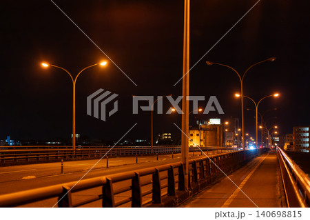深夜の大淀大橋 深夜の大淀大橋 140698815