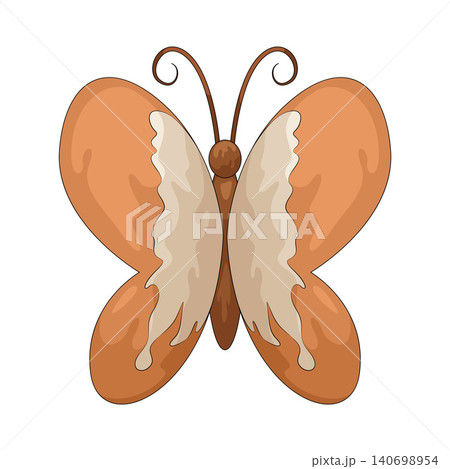 Illustration of Butterfly Heart Illustration of Butterfly Heart 140698954