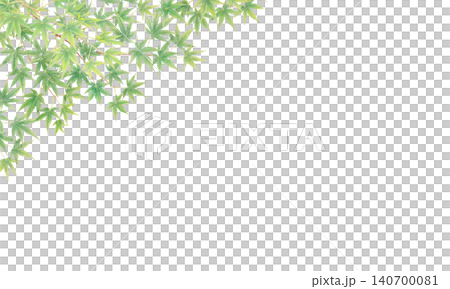 手繪藍色楓葉背景素材 手繪藍色楓葉背景素材 140700081
