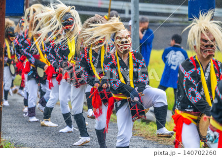 肥前佐賀の秋祭り-母ヶ浦面浮立 肥前佐賀の秋祭り-母ヶ浦面浮立 140702260
