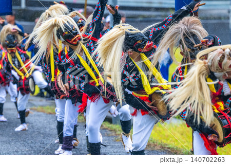 肥前佐賀の秋祭り-母ヶ浦面浮立 肥前佐賀の秋祭り-母ヶ浦面浮立 140702263