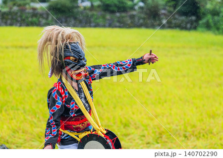 肥前佐賀の秋祭り-母ヶ浦面浮立 肥前佐賀の秋祭り-母ヶ浦面浮立 140702290