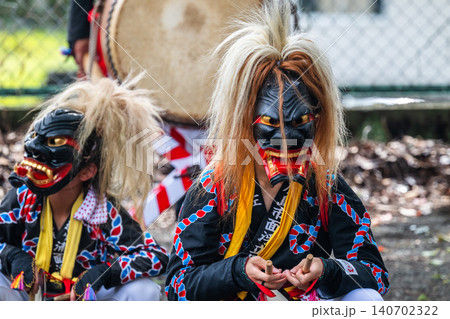肥前佐賀の秋祭り-母ヶ浦面浮立 肥前佐賀の秋祭り-母ヶ浦面浮立 140702322