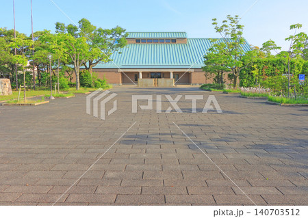 愛知県稲沢市、稲沢市荻須記念美術館の風景 愛知県稲沢市、稲沢市荻須記念美術館の風景 140703512
