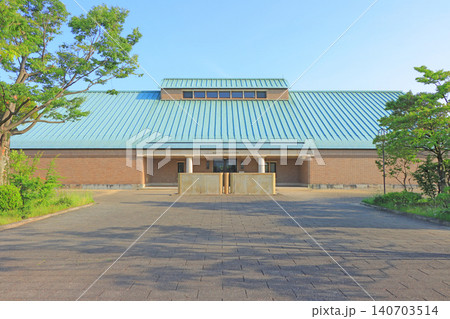 愛知県稲沢市、稲沢市荻須記念美術館の風景 愛知県稲沢市、稲沢市荻須記念美術館の風景 140703514