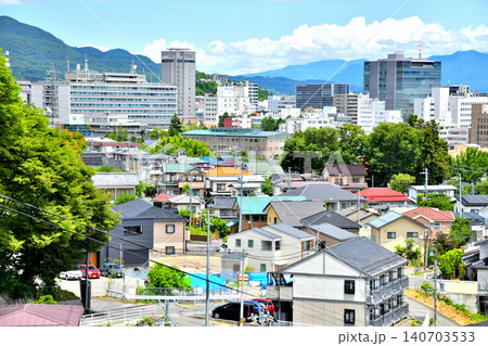 長野県庁周辺を望む(長野県長野市)【2026.6】 長野県庁周辺を望む(長野県長野市)【2026.6】 140703533