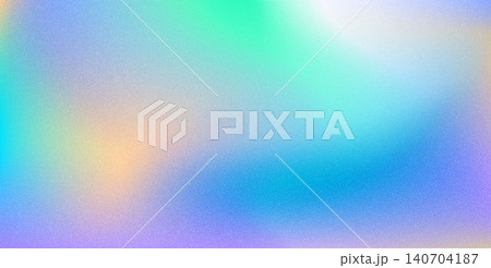 Hologram gradient background, rainbow iridescent color noise backdrop with grain texture. Pastel blue, green, purple and pink gradient background with soft grainy pattern of abstract color noise waves Hologram gradient background, rainbow iridescent color noise backdrop with grain texture. Pastel blue, green, purple and pink gradient background with soft grainy pattern of abstract color noise waves 140704187