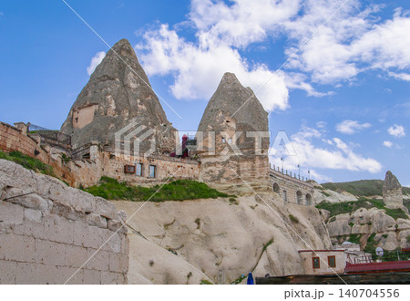 Historic Cave Dwellings in Cappadocia, Turkey 140704556