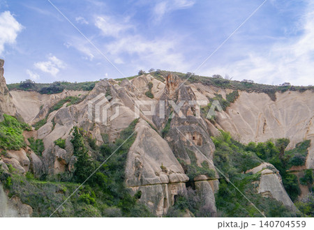 Ancient Cave Dwellings in Cappadocia Turkey Ancient Cave Dwellings in Cappadocia Turkey 140704559