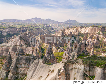 Fairy Chimneys and Rock Formations in Cappadocia, Turkey 140704599