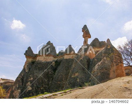 Fairy Chimneys Rock Formations in Cappadocia Turkey 140704602
