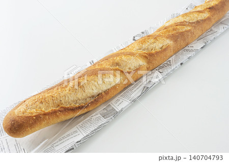 フランスパンとクロワッサン フランスパンとクロワッサン 140704793