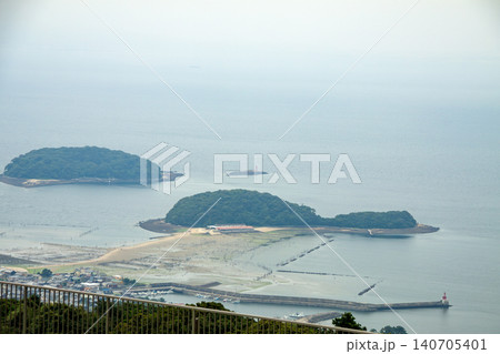 東幡豆海岸のトンボロ干潟(愛知県西尾市東幡豆町) 東幡豆海岸のトンボロ干潟(愛知県西尾市東幡豆町) 140705401
