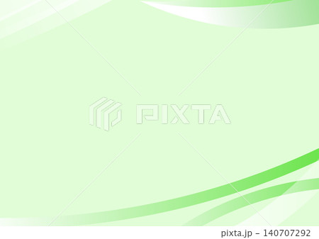 緑の爽やかな曲線背景 緑の爽やかな曲線背景 140707292