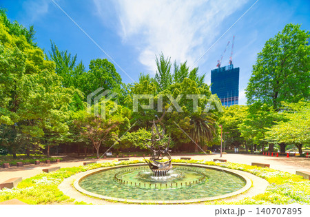 東京・日比谷公園 140707895