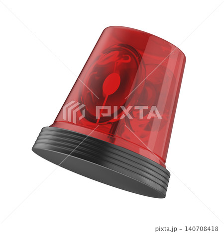 Red revolving emergency beacon light Red revolving emergency beacon light 140708418