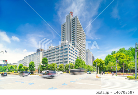 東京 霞が関・官公庁街と省庁ビル 東京 霞が関・官公庁街と省庁ビル 140708597