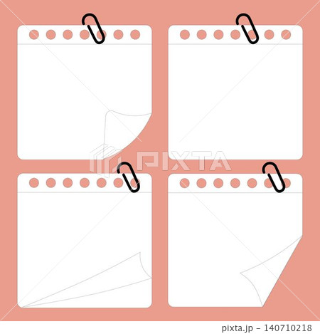 White Blank Paper Memo Notes Set with Black Tape White Blank Paper Memo Notes Set with Black Tape 140710218