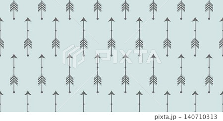 Geometric Gray Arrow Seamless Pattern Background Geometric Gray Arrow Seamless Pattern Background 140710313