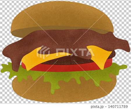 fast food hamburger fast food hamburger 140711789