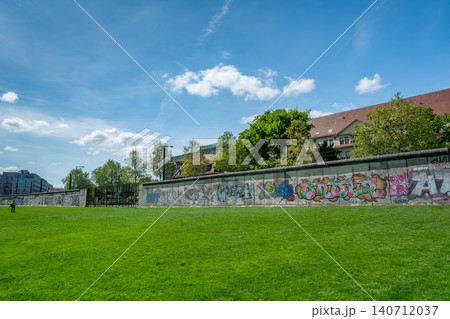 Graffiti Wall at Berlin Wall Memorial 140712037