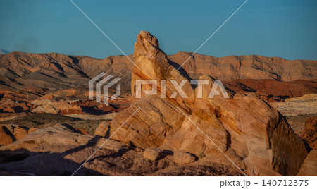 Valley of Fire State Park Nevada Panoramic Desert Landscapes with Red Rock Formations Sandstone Hills Valley of Fire State Park Nevada Panoramic Desert Landscapes with Red Rock Formations Sandstone Hills 140712375