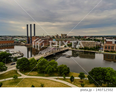 Providence Riverfront With Manchester Street Power Station 140712502