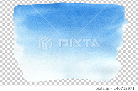 Light hand paint turquoise blue and white ombre watercolor gradient background. Bright summer sky and water color watercolour textured gradation frame for nature concept, greeting card design Light hand paint turquoise blue and white ombre watercolor gradient background. Bright summer sky and water color watercolour textured gradation frame for nature concept, greeting card design 140712971