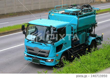 セルフレベリング材運搬車（SLローリー車） 140713950