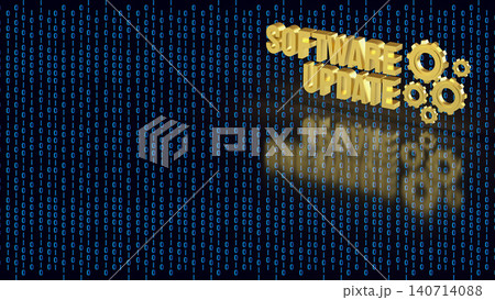 Software Update Technology For Secure Digital Innovation 3d render. Software Update Technology For Secure Digital Innovation 3d render. 140714088
