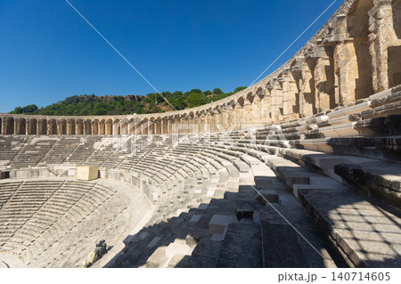 Roman theatre in ancient city of Aspendos, Antalya, Turkey 140714605