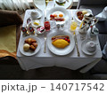 ホテルで楽しむ洋朝食のテーブルコーディネート 140717542