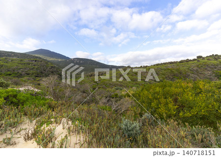 Cotters bay with blue sky at Wilsons Promontory National Park Victoria, Australia. Cotters bay with blue sky at Wilsons Promontory National Park Victoria, Australia. 140718151